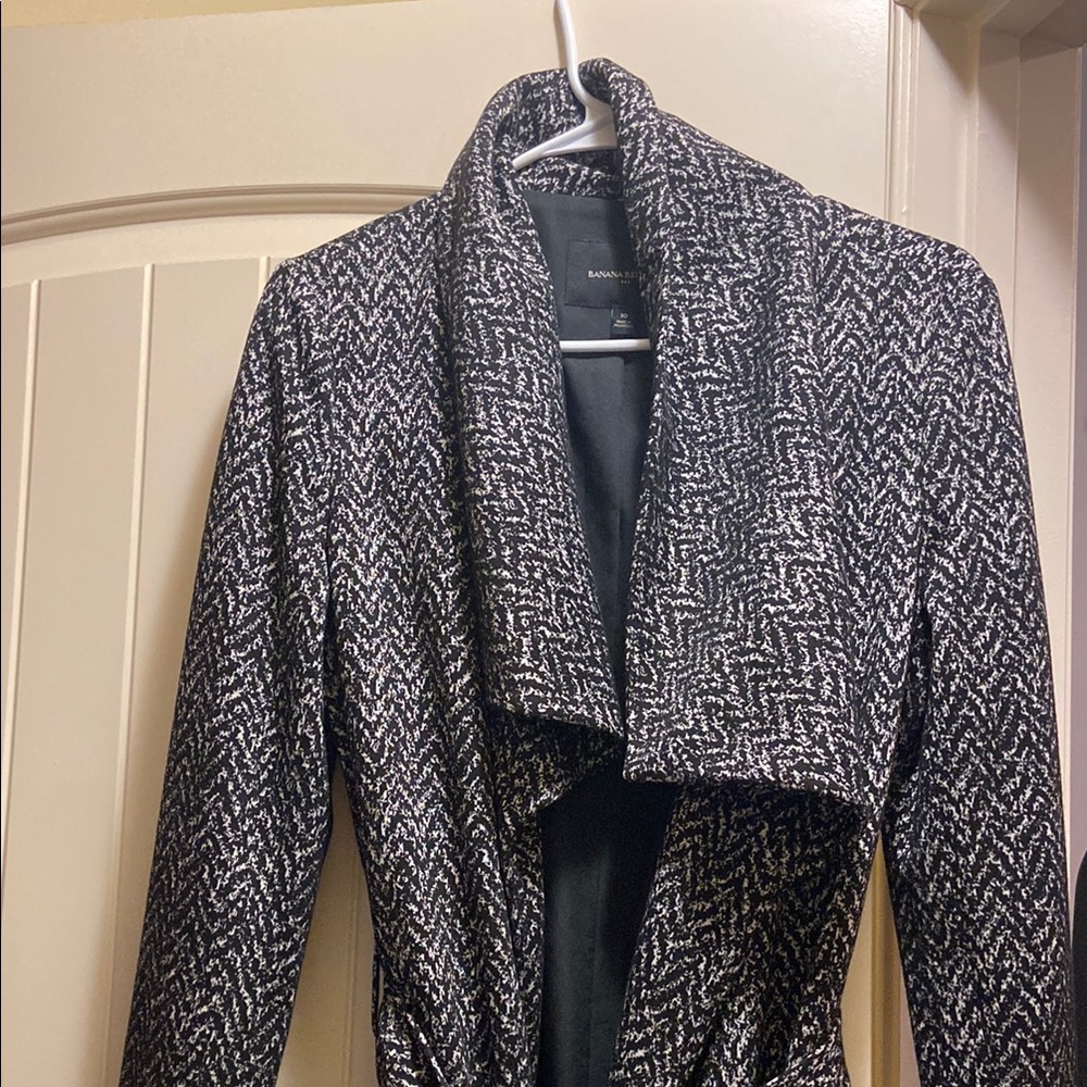 Black and White Women's Jacket